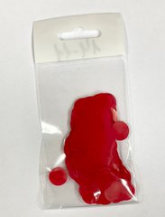 Конфетті Кружочок 12 мм Червоний (50 г)
