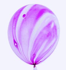 Латексный шар Китай 12” Агат Фиолетовый (10 шт)