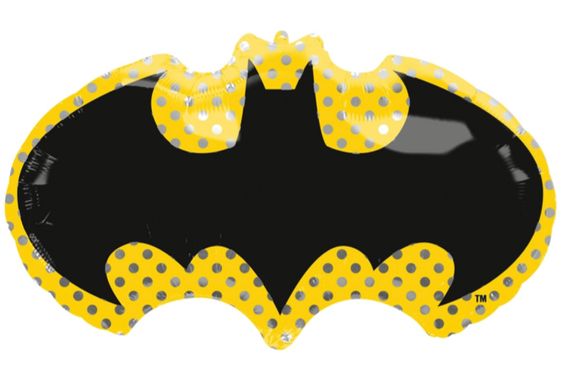 Фольгированный шар Anagram Большая фигура бэтмен эмблема