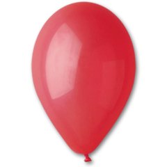 Латексный шар Gemar 12″ Пастель Ярко-Красный #45 (100 шт)