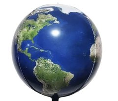 Фольгована Кулька 22” Сфера планета земля 55 см (Китай)