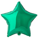 Фольгированный шар Flexmetal 9" Звезда Зелёный - 1