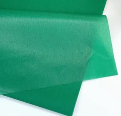 Бумага тишью темно зелёный (70*50см) 25 листов