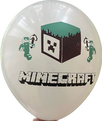 Латексна кулька Belbal 12” Майнкрафт / Minecraft (1 шт)