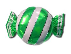 Фольгована кулька Велика фігура цукерка зелена (Китай)