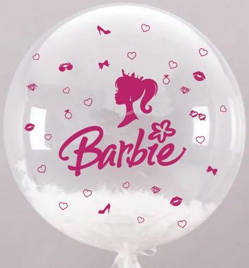 Наклейка Barbie на 18"-20" (25х30см) + монтажка