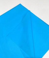 Бумага тишью голубой (70*50см) 25 листов