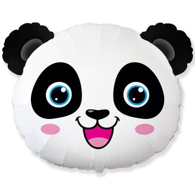 Фольгированный шар Flexmetal Большая фигура голова панды