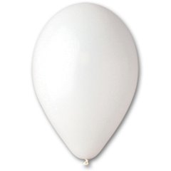 Латексна кулька Gemar 5" Пастель Білий #01 (100 шт)