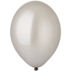 Латексна кулька Belbal 12" В105/061 Металик Срібло (100 шт)