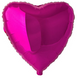 Фольгована кулька Flexmetal 32″ Серце Фуксія - 1