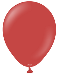 Латексный шар Kalisan 12” Темно Красный (Deep Red) (100 шт)