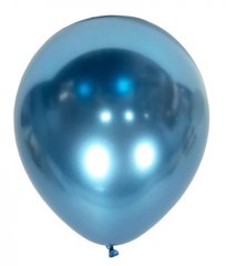 Латексна кулька Kalisan 5” Хром Синій / Mirror Blue (100 шт)