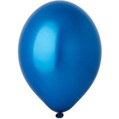 Латексна кулька Belbal 12" В105/079 Металик Синій (100 шт)