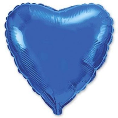 Фольгированный шар Flexmetal 32″ Сердце Синее