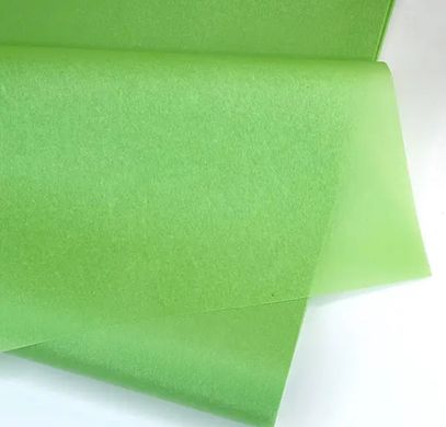 Бумага тишью салатовый (70*50см) 25 листов