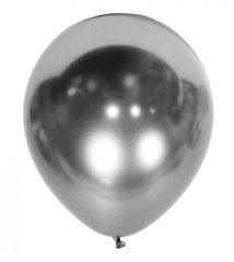 Латексна кулька Kalisan 5” Хром Срібло / Mirror Silver (100 шт)