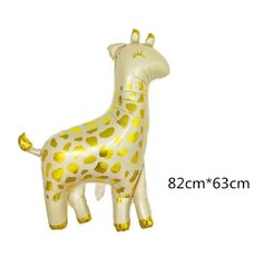 Фольгированный шар Большая фигура жираф пятнистый 82 см (Китай)