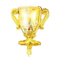 Фольгированный шар Мини фигура золотой кубок (Китай)