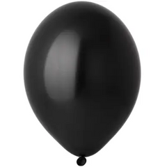 Латексный шар Belbal 12" B105/090 Металлик Чёрный (1 шт)
