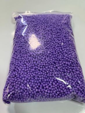 Пенопластовые шарики фиолетовые (1000 мл)