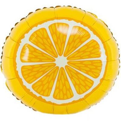 Фольгована кулька 18" круг апельсин Китай