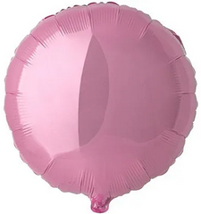 Фольгированный шар Flexmetal 18″ Круг Пастель Розовый