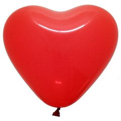 Латексный шар 17″ сердце красный (45) 50 шт