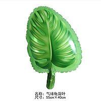 Фольгована кулька Велика фігура Пальмовий лист 42 см (Китай)