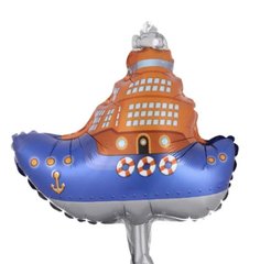 Фольгированный шар Мини фигура Кораблик (Китай)