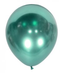 Латексный шар Kalisan 5” Хром Зелёный / Mirror Green (100 шт)