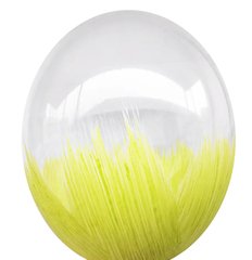 Латексна кулька Belbal 12" Браш Жовтий (1 шт)