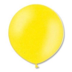 Латексна кулька Gemar 19" Пастель Жовтий #02 (1 шт)
