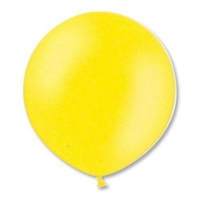 Латексна кулька Gemar 19" Пастель Жовтий #02 (1 шт)