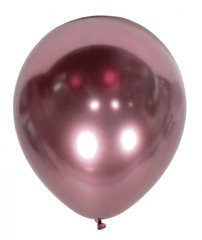 Латексна кулька Kalisan 5” Хром Рожевий / Mirror Pink (100 шт)