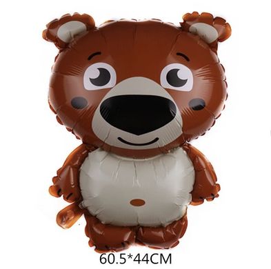 Фольгированный шар Большая фигура медвежонок 61 см (Китай)