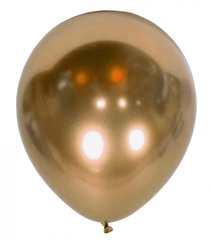 Латексна кулька Kalisan 5” Хром Золото / Mirror Gold (100 шт)