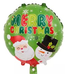 Фольгована кулька 18” круг Mary Christmas Китай