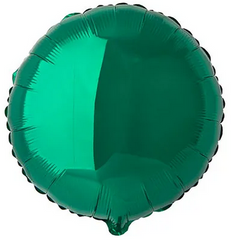 Фольгированный шар Flexmetal 18″ Круг Зеленый
