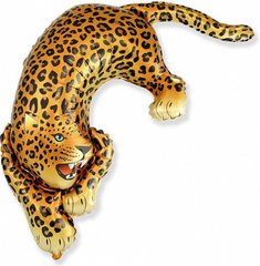 Фольгована кулька Flexmetal Велика фігура дикий леопард