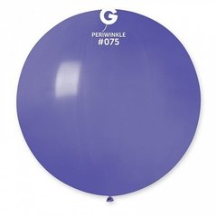 Латексна кулька Gemar 19” Пастель Барвінок-Синій #75 (1 шт)