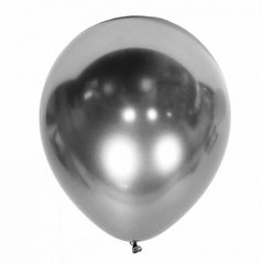 Латексна кулька Kalisan 12” Хром Срібло / Mirror Silver (50 шт)