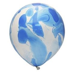 Латексна кулька Latex Occidental 12" Багатобарвна BLUE (25 шт)