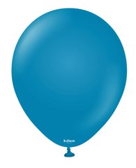 Латексна кулька Kalisan 5” Глибокий Cіній (Deep Blue) (100 шт)