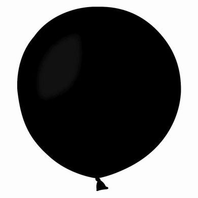 Латексна кулька Gemar 19" Пастель Чорний #14 (1 шт)