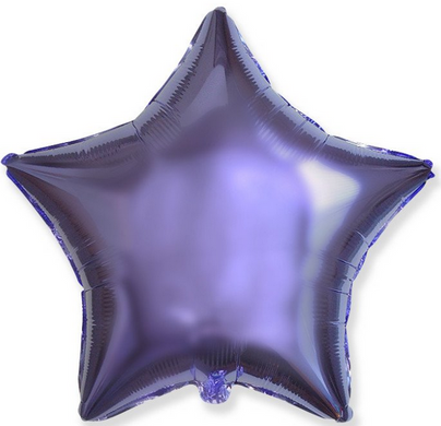 Фольгированный шар Flexmetal 18″ Звезда Лиловый