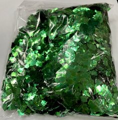 Конфетті Квадрат 5х5 мм Зелений Металик (50 г)