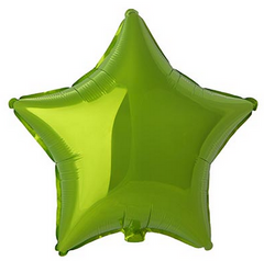Фольгированный шар Flexmetal 18″ Звезда Салатовый
