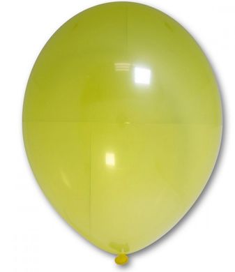 Латексный шар Belbal 12" В105/036 Кристалл Желтый (1шт)