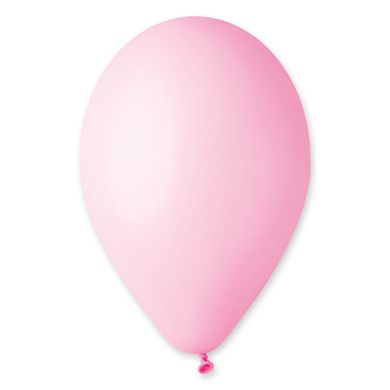 Латексна кулька Gemar 5" Пастель Рожевий Матовий (Baby Pink) #73 (100 шт)